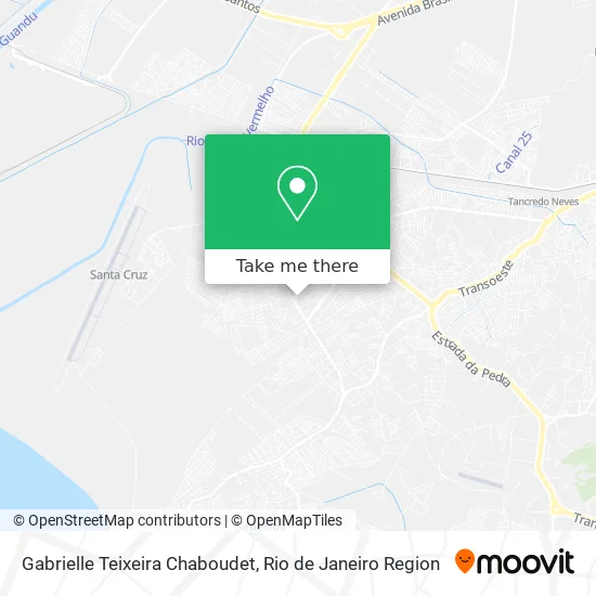 Gabrielle Teixeira Chaboudet map