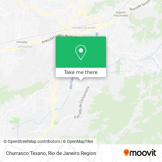 Churrasco Texano map