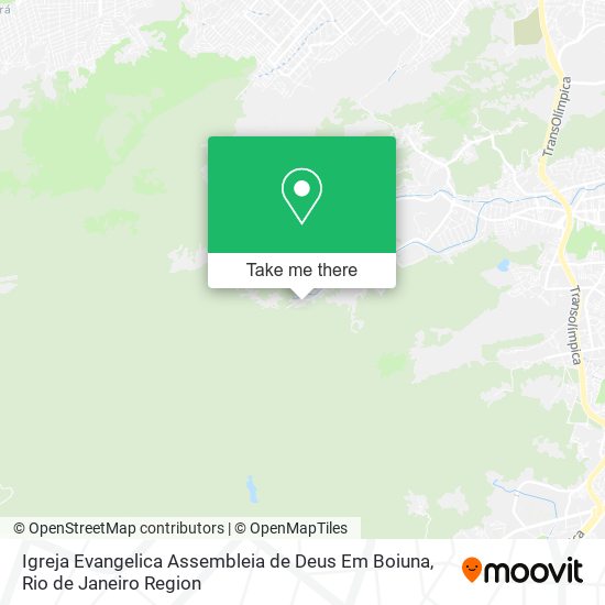 Mapa Igreja Evangelica Assembleia de Deus Em Boiuna