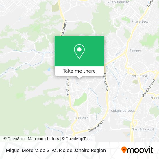 Miguel Moreira da Silva map