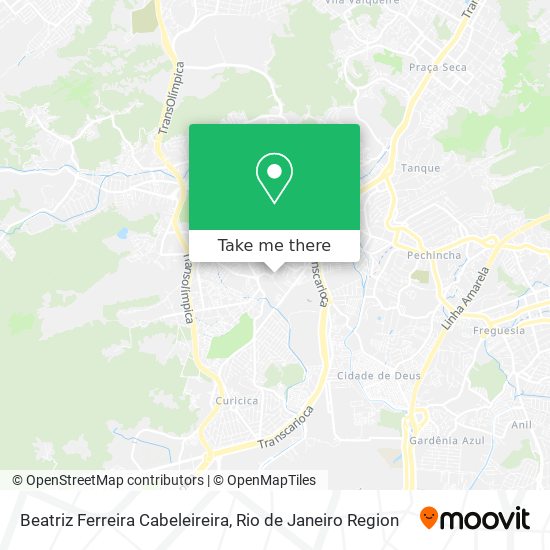 Beatriz Ferreira Cabeleireira map