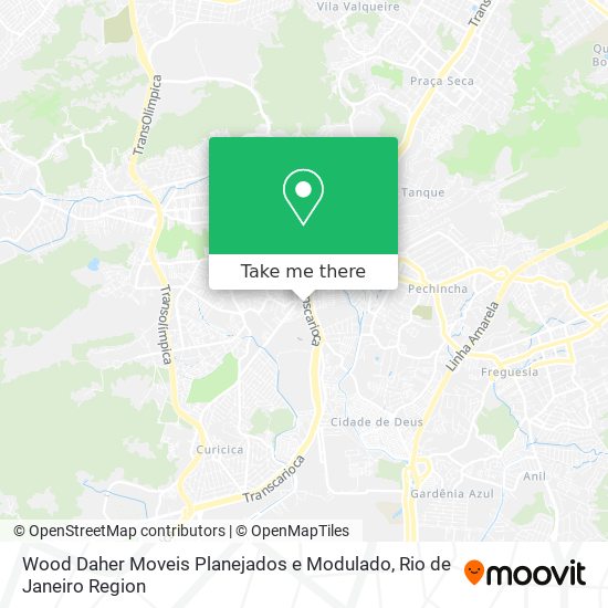 Wood Daher Moveis Planejados e Modulado map