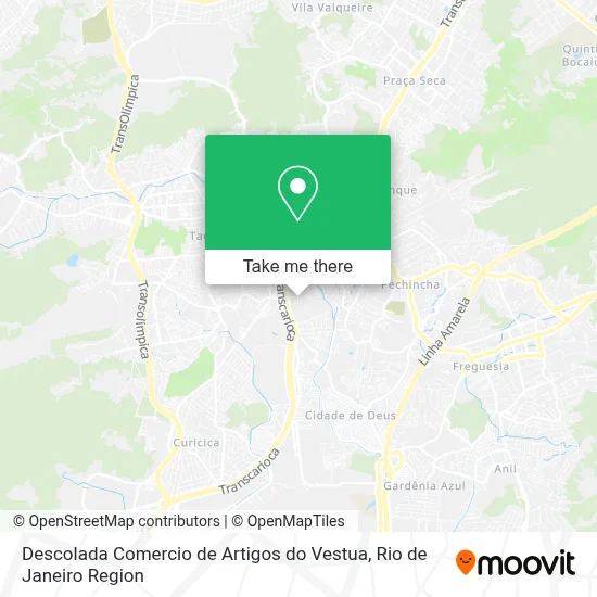 Descolada Comercio de Artigos do Vestua map