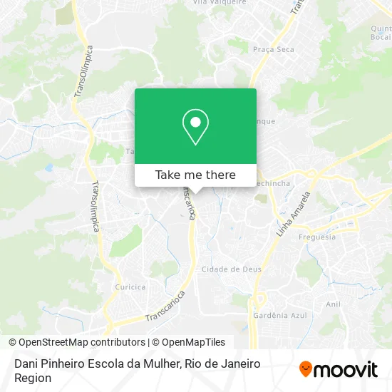Dani Pinheiro Escola da Mulher map