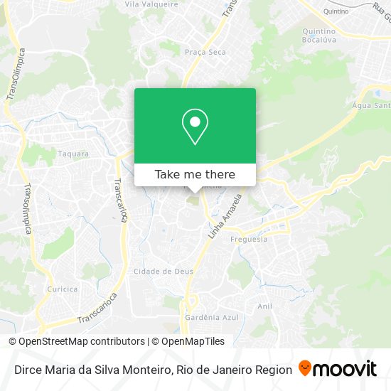 Mapa Dirce Maria da Silva Monteiro