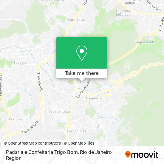 Padaria e Confeitaria Trigo Bom map