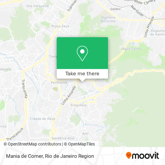 Mania de Comer map