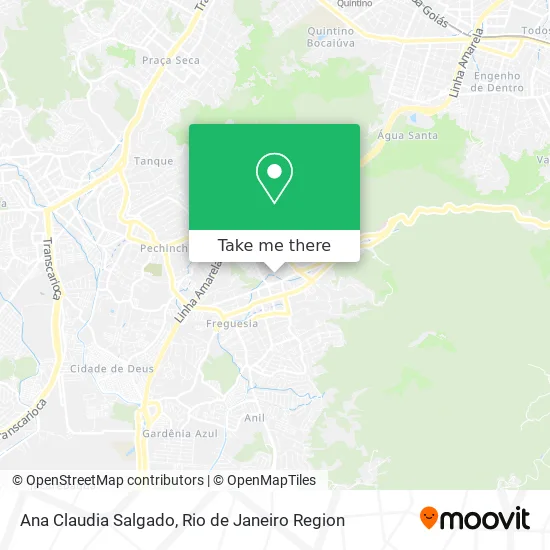Ana Claudia Salgado map