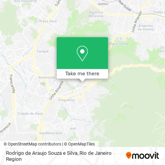 Rodrigo de Araujo Souza e Silva map