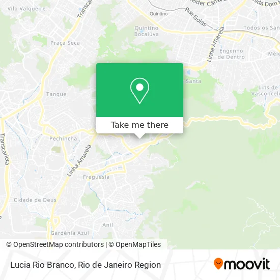 Lucia Rio Branco map