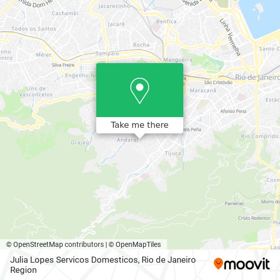 Julia Lopes Servicos Domesticos map