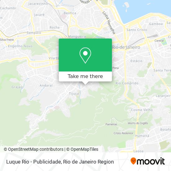 Mapa Luque Rio - Publicidade