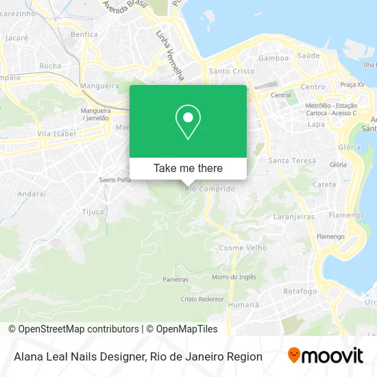 Alana Leal Nails Designer map