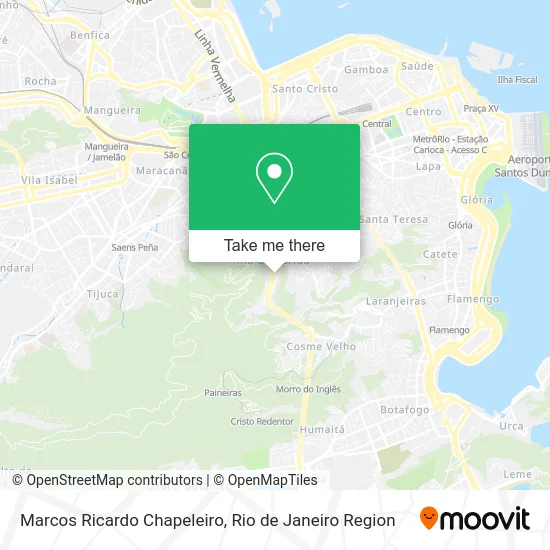 Marcos Ricardo Chapeleiro map
