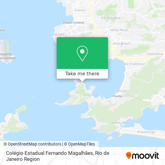 Mapa Colégio Estadual Fernando Magalhães