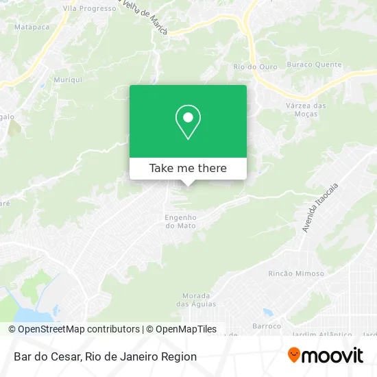 Bar do Cesar map