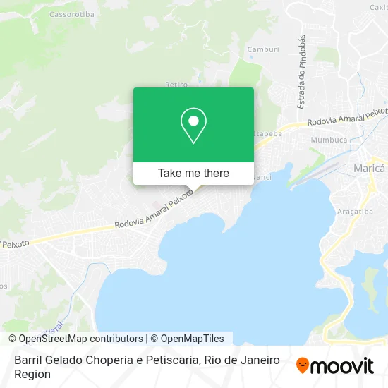 Barril Gelado Choperia e Petiscaria map