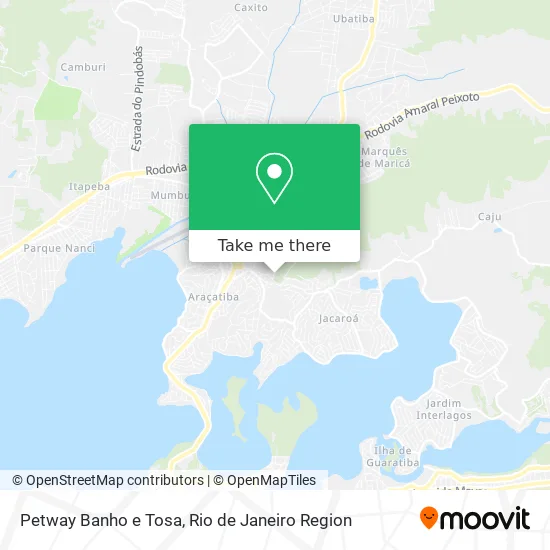 Petway Banho e Tosa map