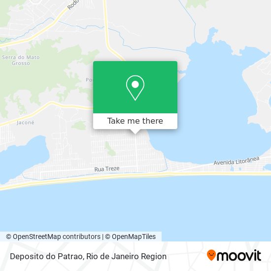 Deposito do Patrao map