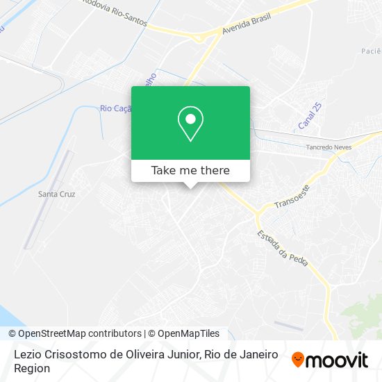 Lezio Crisostomo de Oliveira Junior map