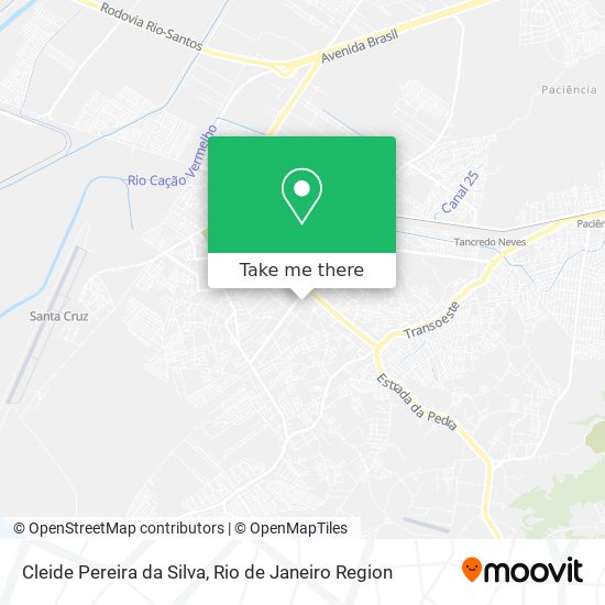 Cleide Pereira da Silva map