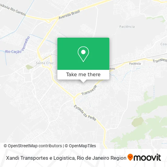 Xandi Transportes e Logistica map