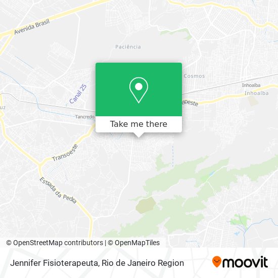 Jennifer Fisioterapeuta map
