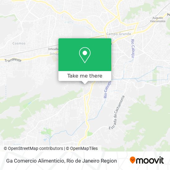 Ga Comercio Alimenticio map