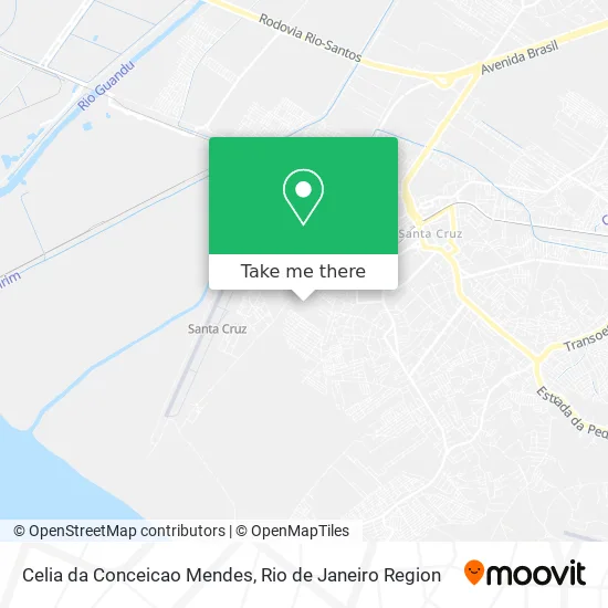 Celia da Conceicao Mendes map