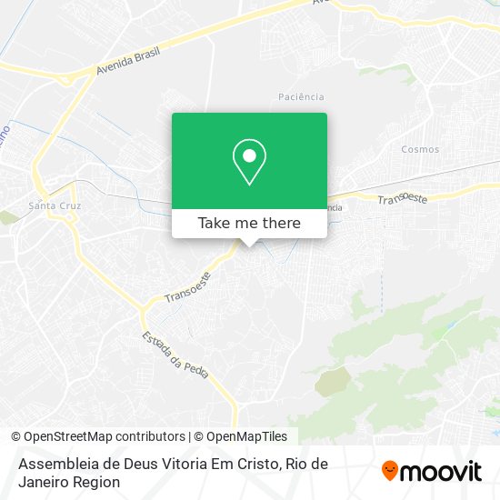 Assembleia de Deus Vitoria Em Cristo map