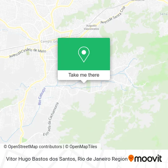 Vitor Hugo Bastos dos Santos map
