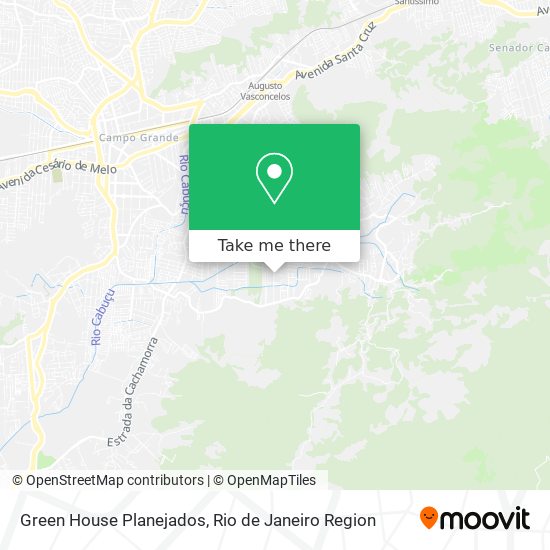 Green House Planejados map
