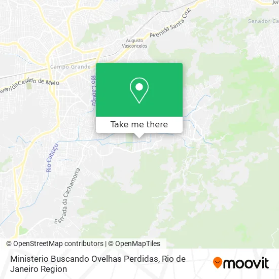 Ministerio Buscando Ovelhas Perdidas map