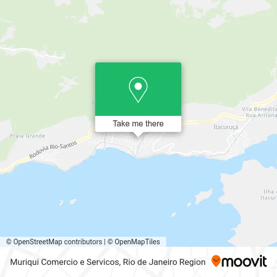 Muriqui Comercio e Servicos map