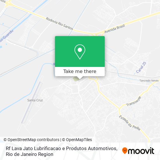 Rf Lava Jato Lubrificacao e Produtos Automotivos map