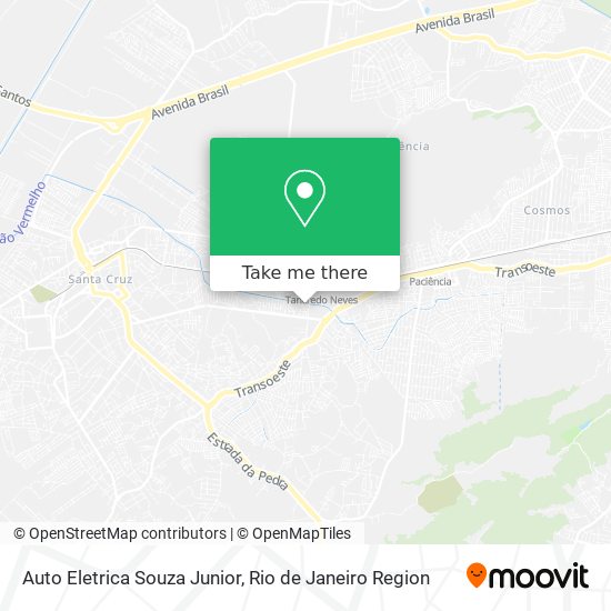 Auto Eletrica Souza Junior map
