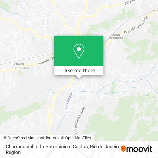 Churrasquinho do Patrocinio e Caldos map