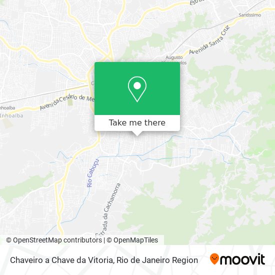 Mapa Chaveiro a Chave da Vitoria