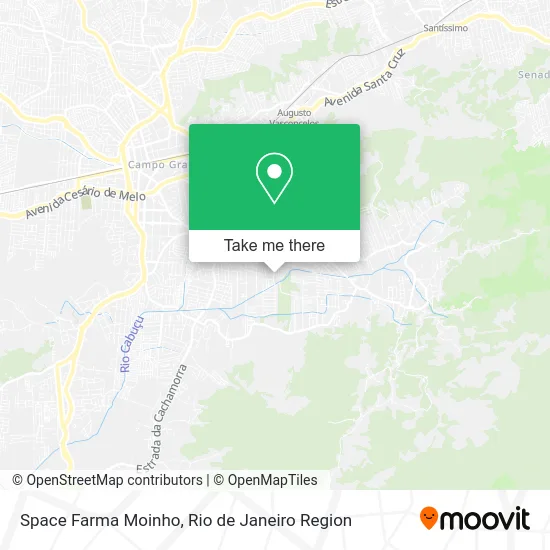 Space Farma Moinho map