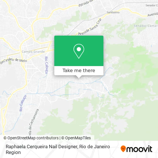 Raphaela Cerqueira Nail Designer map