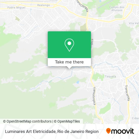 Luminares Art Eletricidade map