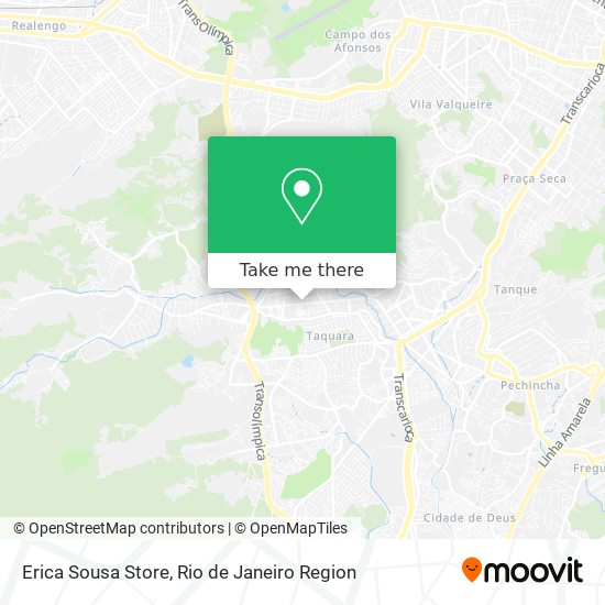 Mapa Erica Sousa Store