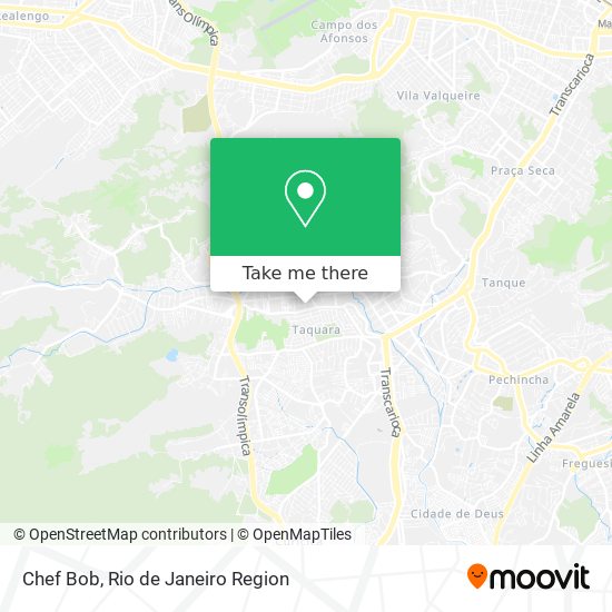 Chef Bob map