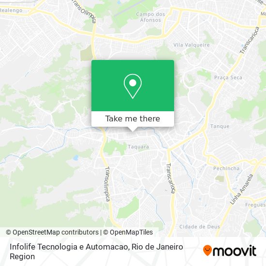 Infolife Tecnologia e Automacao map