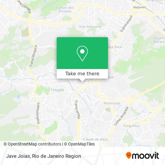 Jave Joias map
