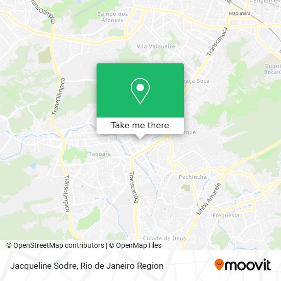 Jacqueline Sodre map