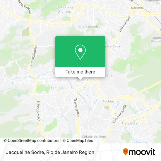 Jacqueline Sodre map