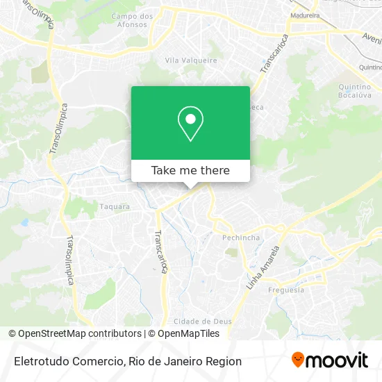 Eletrotudo Comercio map