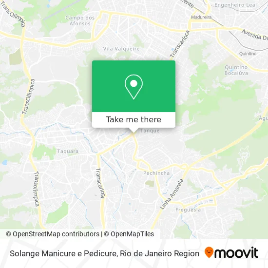 Solange Manicure e Pedicure map
