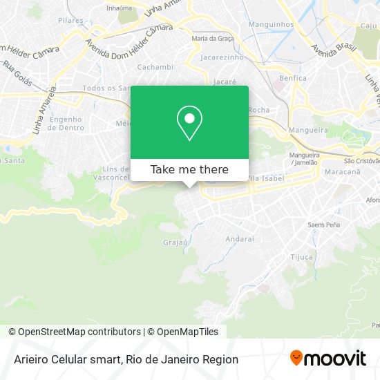 Arieiro Celular smart map